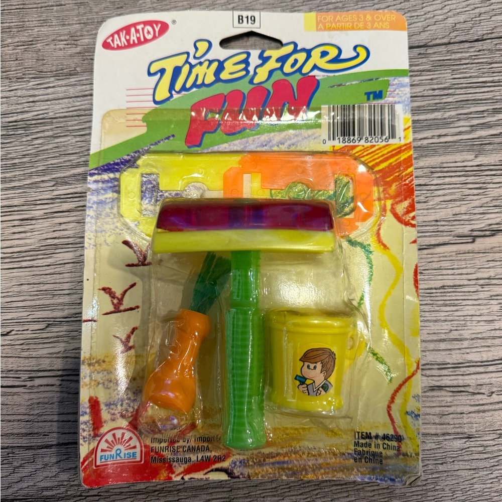 Vintage retro kids toys